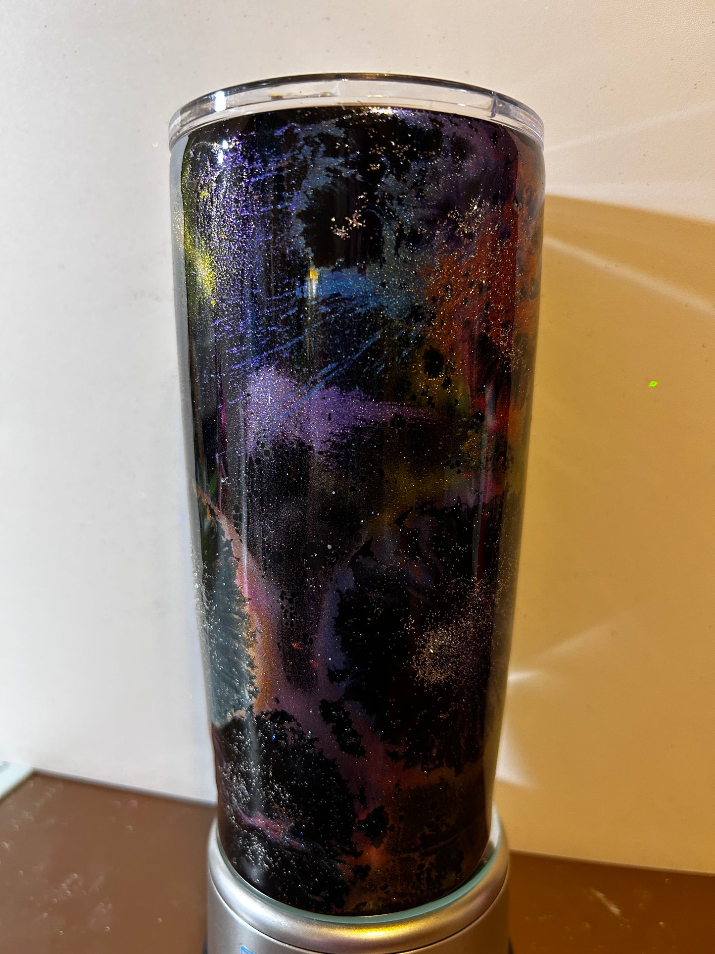 Fireworks Themed Tumbler