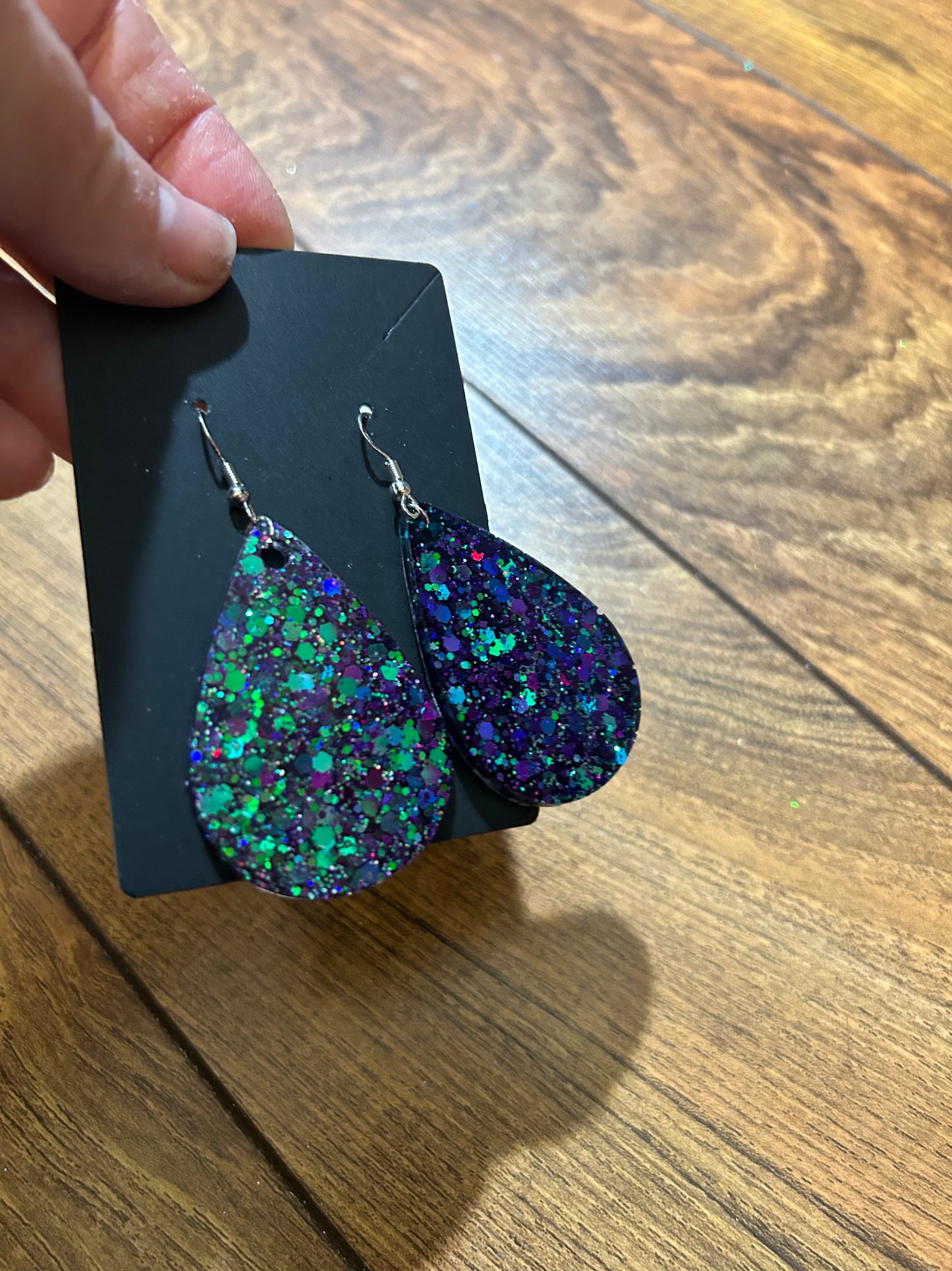 Mermaid Tear Drop Earrings