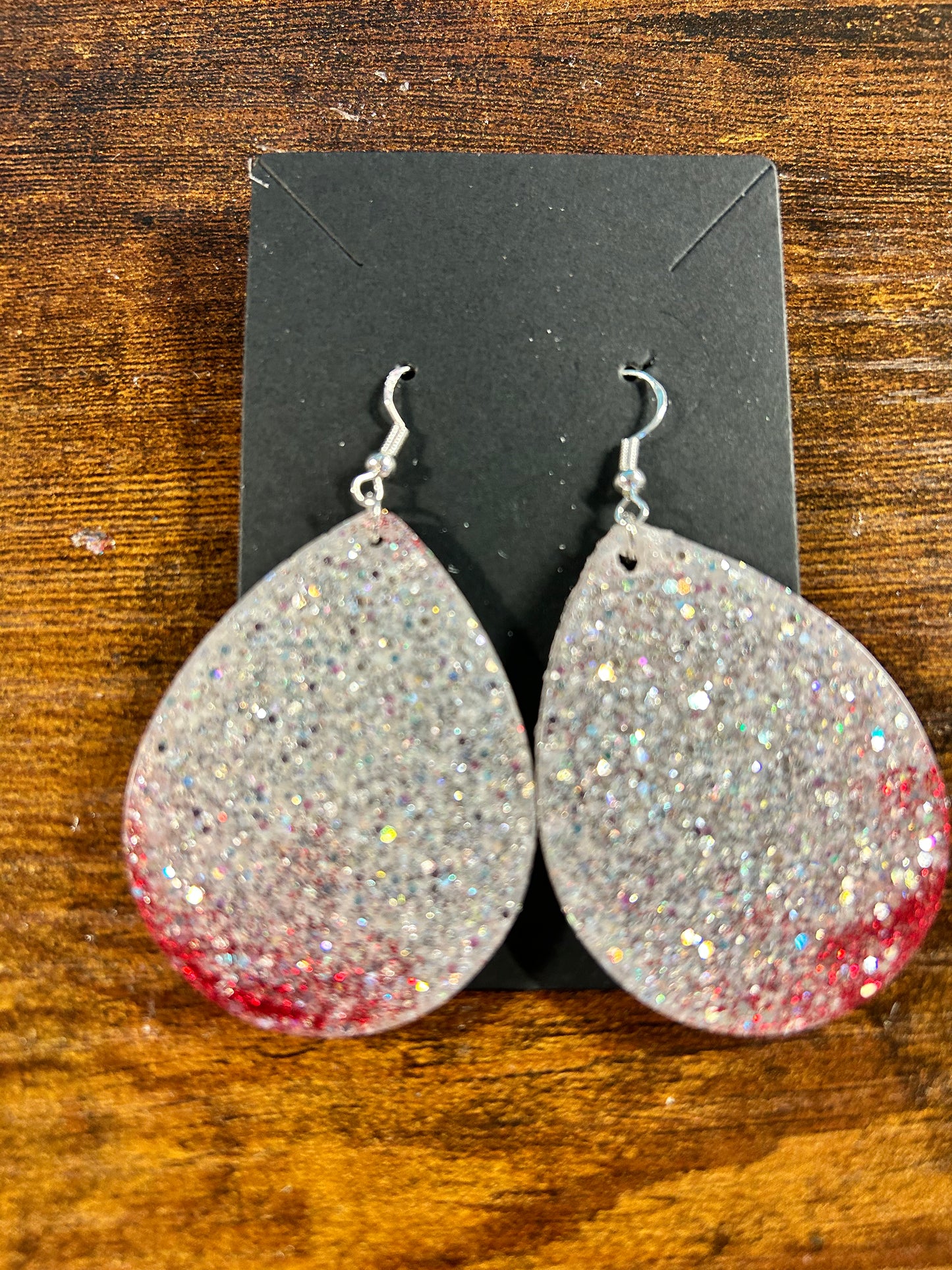 Silver Tear Drop Earrings