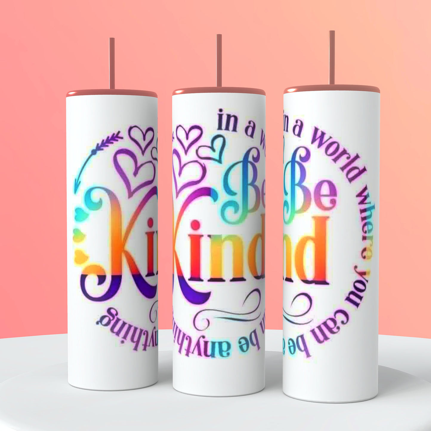 Custom 20  oz Sublimation Tumbler