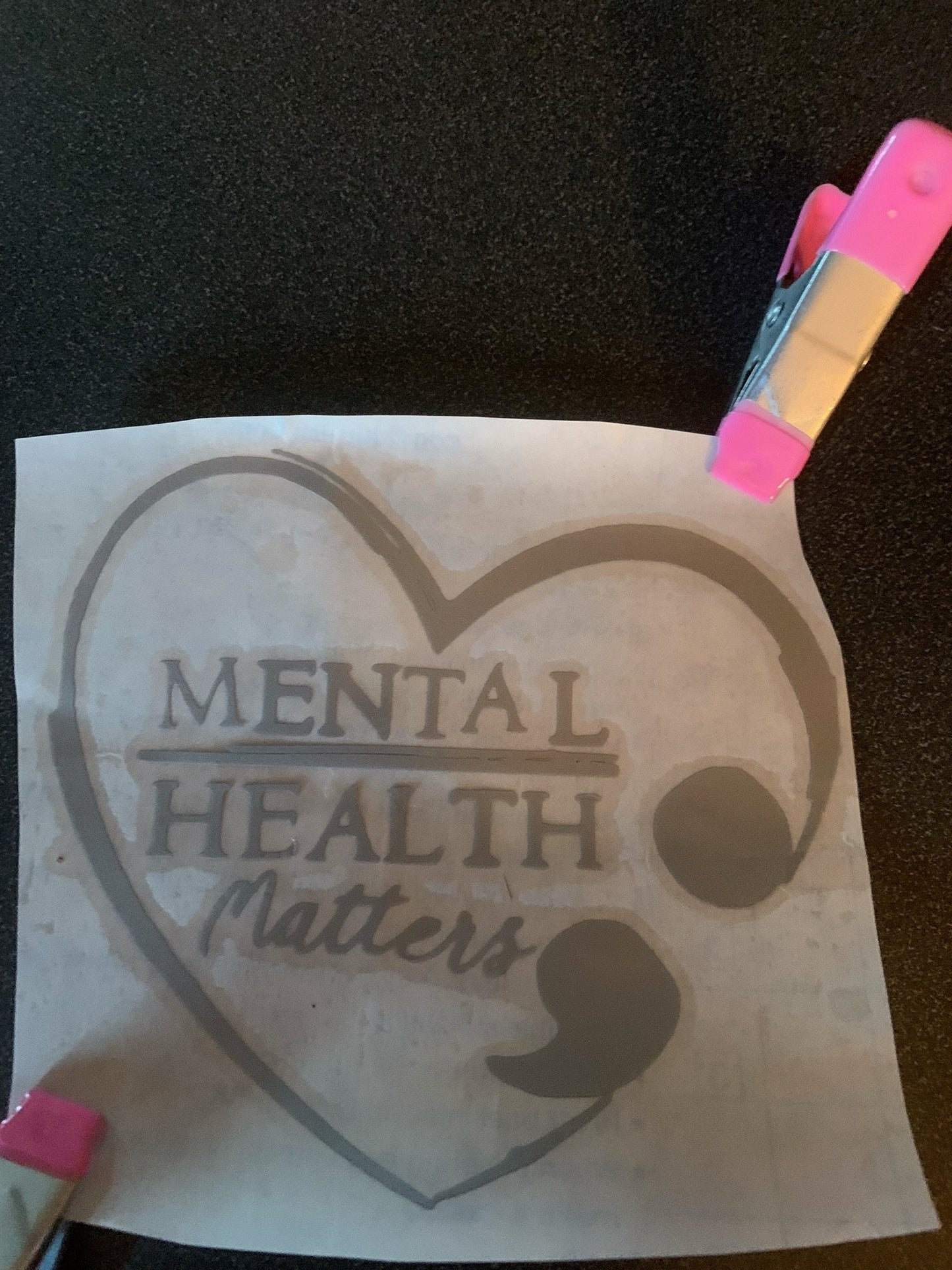 Mental Health Matters | Vinyl Decal | car | window | tumbler | notebooks | folders | Yeti | Cooler