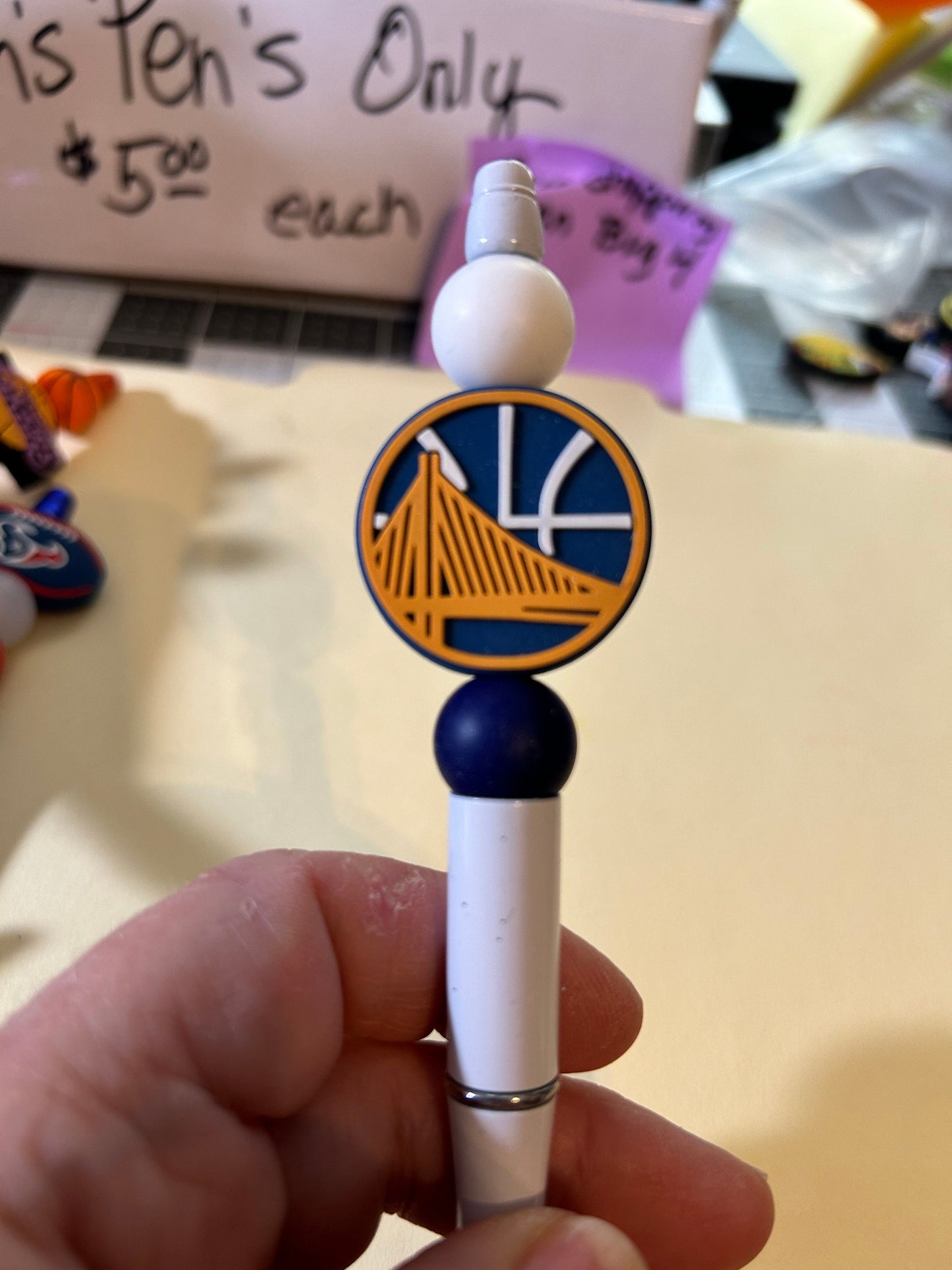 Sports Beaded Pens